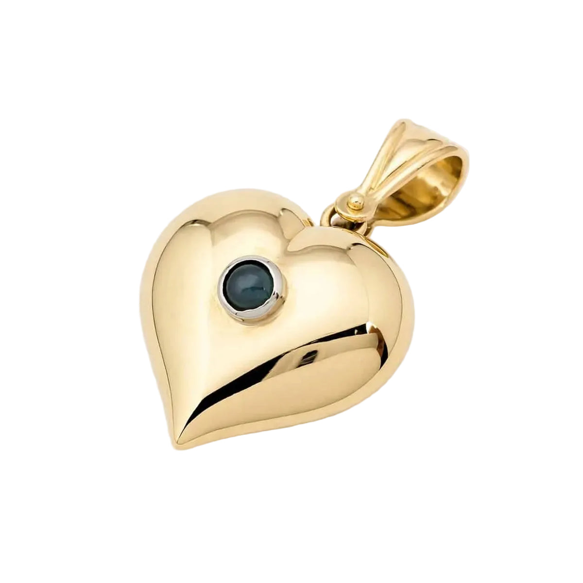 Pendentif en or jaune et pierres