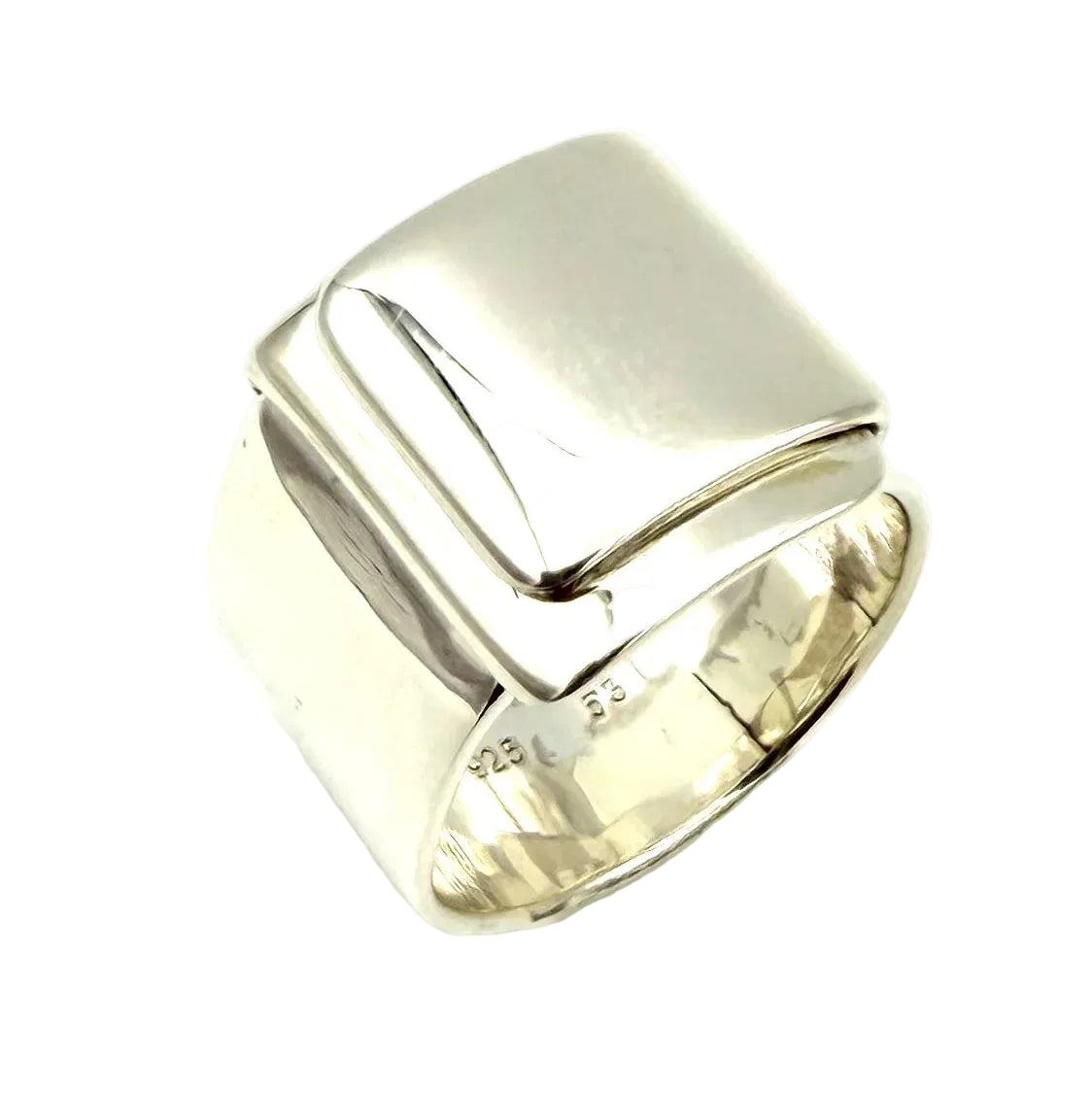 Bague HERMÈS Pliage en argent