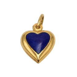 Pendentif en or jaune et émail