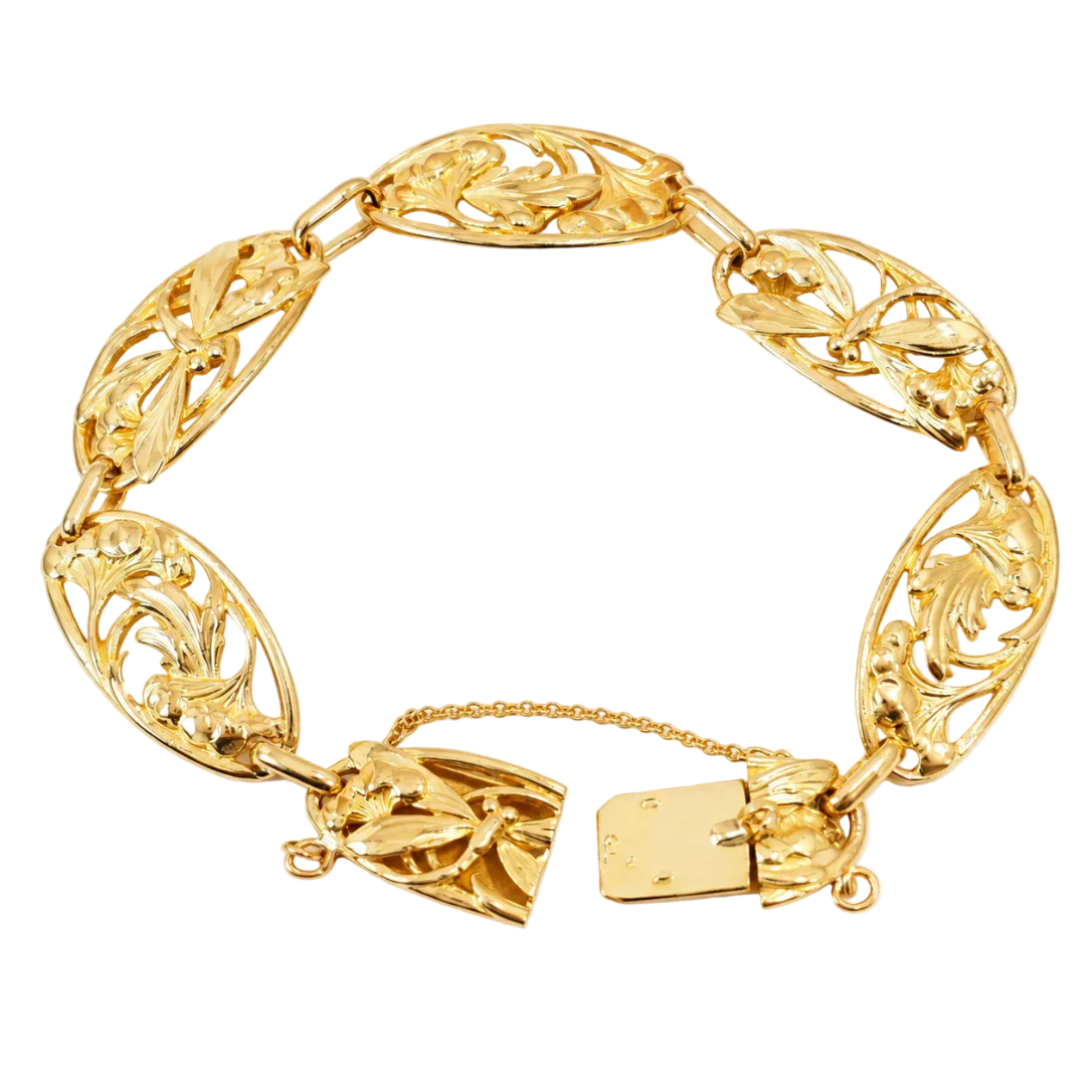 Bracelet Maille en or jaune
