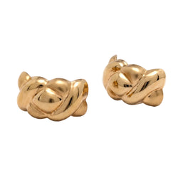 Boucles d’oreilles Puces en or jaune