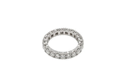Bague Alliance en or blanc et diamants