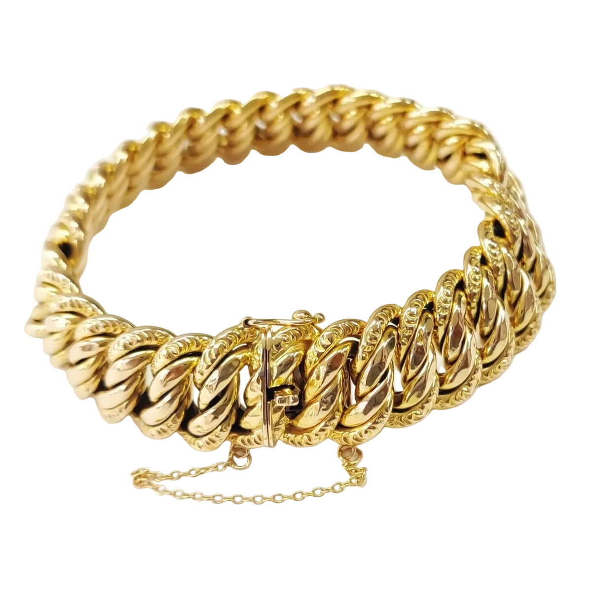 Bracelet Maille en or jaune