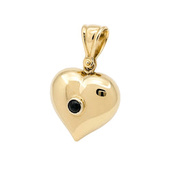 Pendentif en or jaune et pierres
