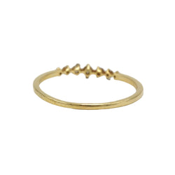 Bague Alliance ARISTOCRAZY "Les Délicieux" en or jaune et diamants