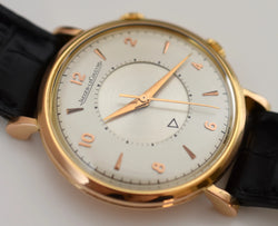 Montre  JAEGER-LECOULTRE MEMOVOX REF. 3151  en or rose 18 COMPLICATION REVEIL - CAL. P489/1 - circa 1952
