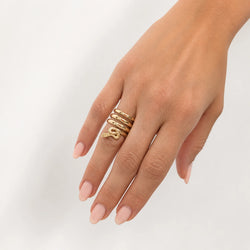 Bague en or jaune