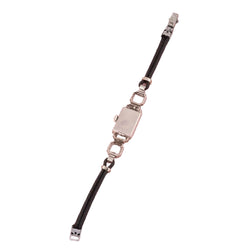 Montre en or blanc, platine et diamants
