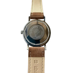 Montre LONGINES "Ultra-Chron" en acier et cuir