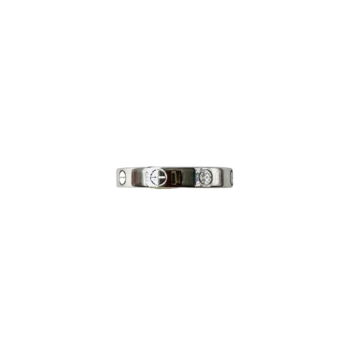 Bague CARTIER "Love" en or blanc
