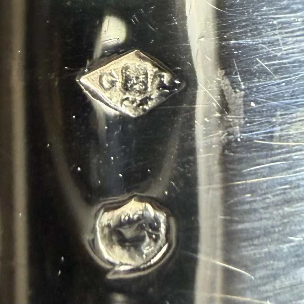 Bague HERMÈS "Pliage" en argent