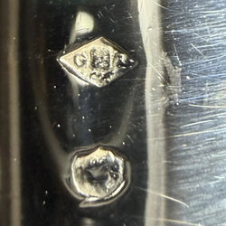 Bague HERMÈS "Pliage" en argent