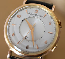 Montre  JAEGER-LECOULTRE MEMOVOX REF. 3151  en or rose 18 COMPLICATION REVEIL - CAL. P489/1 - circa 1952