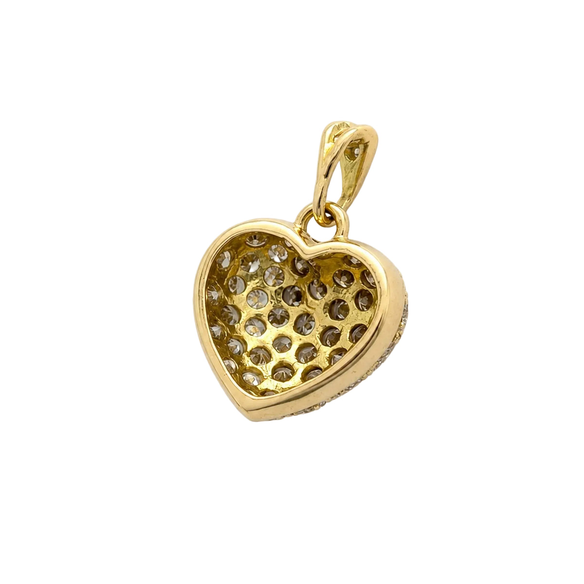 Pendentif en or jaune et diamants