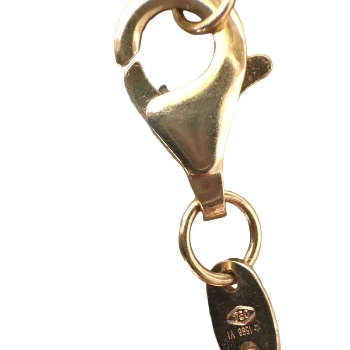 Collier Sautoir en or blanc et or jaune