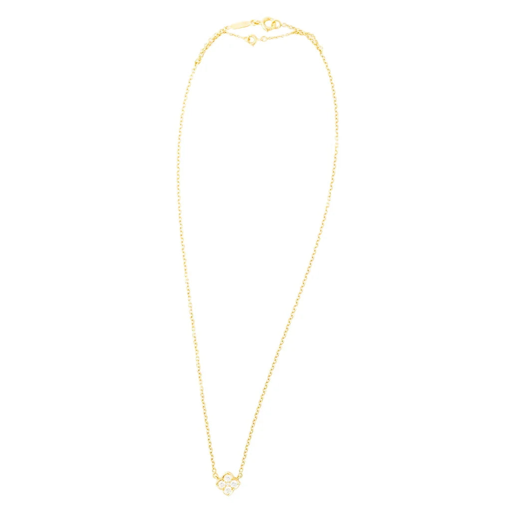 Collier Pendentif CARTIER "Inde Mystérieuse" en or jaune et diamants
