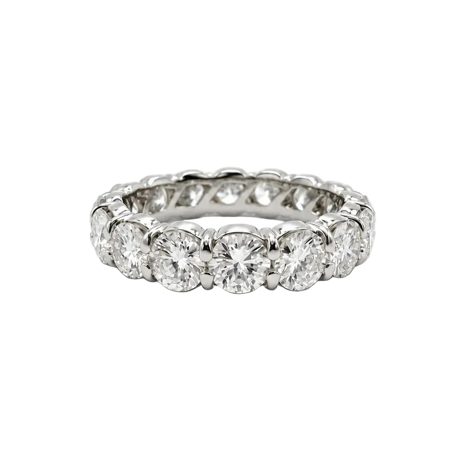 Bague Alliance en or blanc et diamants