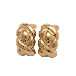 Boucles d’oreilles Puces en or jaune