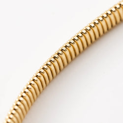 Bracelet Tubogas en or jaune et diamants