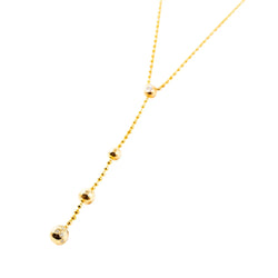Collier Pendentif CARTIER "Draperie de décolleté" en or jaune et diamants
