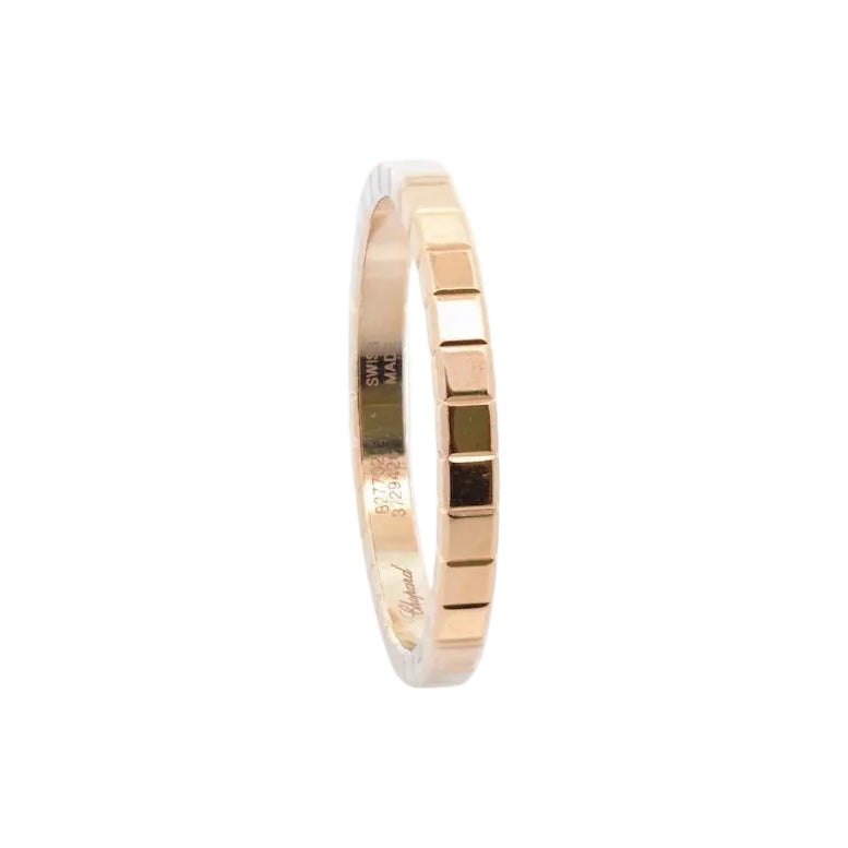 Bague Alliance CHOPARD Ice Cube en or rose