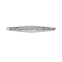Broche Barrette en platine et diamants