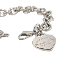 Bracelet Maille TIFFANY & CO. "Please Return to Tiffany & CO. New York" en argent