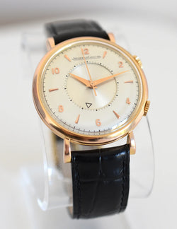 Montre  JAEGER-LECOULTRE MEMOVOX REF. 3151  en or rose 18 COMPLICATION REVEIL - CAL. P489/1 - circa 1952
