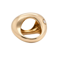 Bague Cocktail POMELLATO Victoria en or rose, agate et diamant