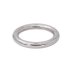 Ginette NY Bague Alliance Be my white domed band Or blanc - Castafiore