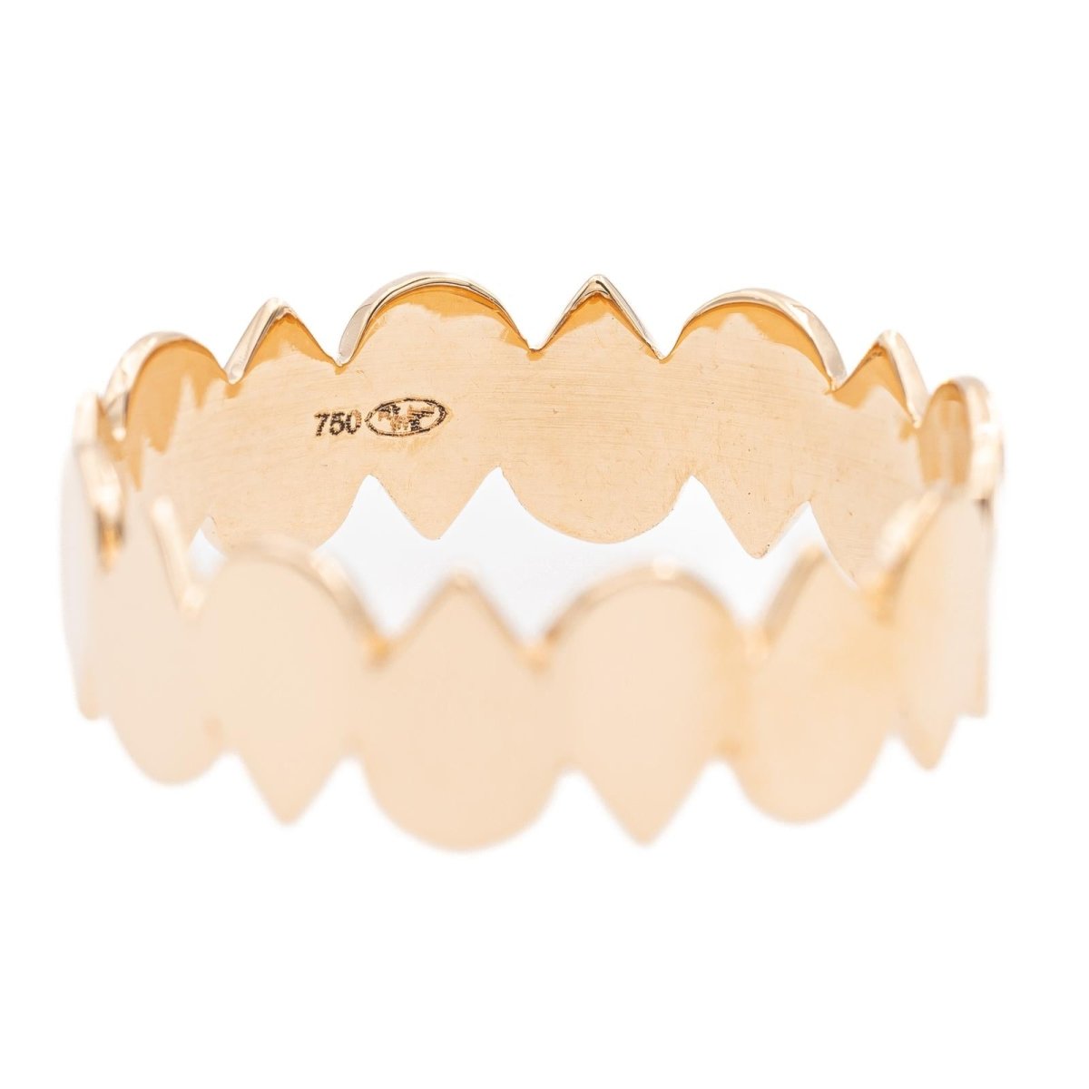 Ginette NY bague Be Mine Bliss Eternity Band Or rose - Castafiore