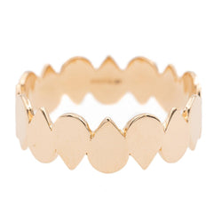 Ginette NY bague Be Mine Bliss Eternity Band Or rose - Castafiore