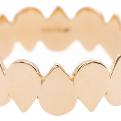 Ginette NY bague Be Mine Bliss Eternity Band Or rose - Castafiore