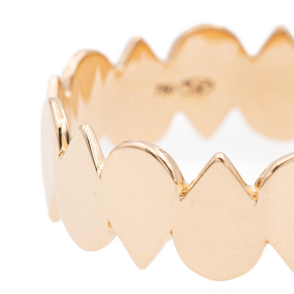 Ginette NY bague Be Mine Bliss Eternity Band Or rose - Castafiore