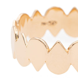 Ginette NY bague Be Mine Bliss Eternity Band Or rose - Castafiore