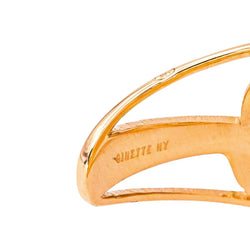 Ginette NY Bague Or rose - Castafiore