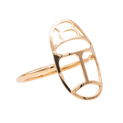 Ginette NY Bague Or rose - Castafiore