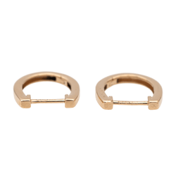Ginette NY Boucles d'oreilles Créoles Hoop Or rose - Castafiore