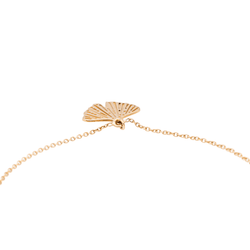 Ginette NY Bracelet Gingko Or rose - Castafiore