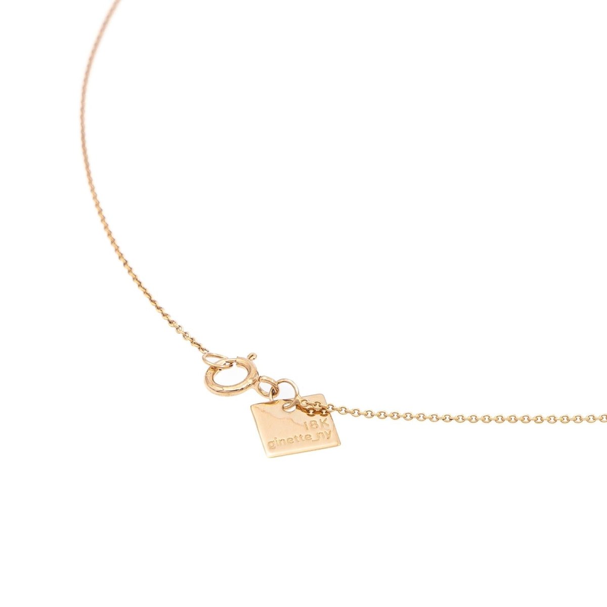 Ginette NY Collier Donut On Chain Or rose - Castafiore