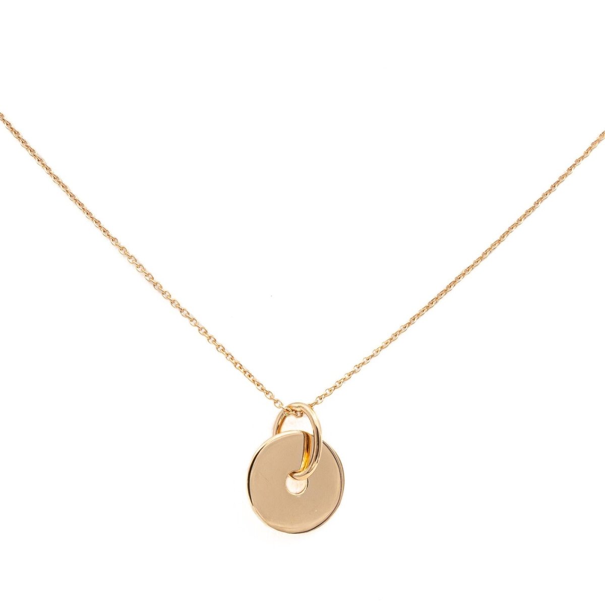 Ginette NY Collier Mini Donut On Chain Or rose - Castafiore