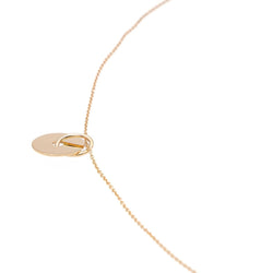 Ginette NY Collier Mini Donut On Chain Or rose - Castafiore