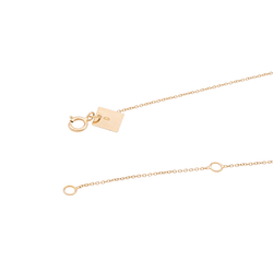 Ginette NY Collier Tiny Seven Circles Or rose - Castafiore