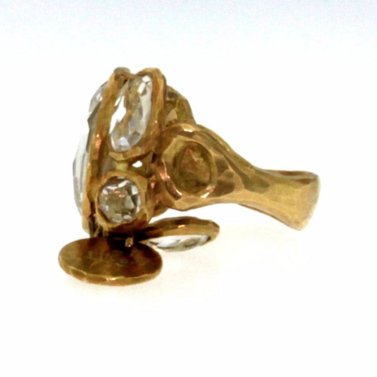 Gucci High Jewellery Quartz Gold Ring - Castafiore