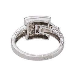 Guy Laroche Bague Or blanc Diamant - Castafiore