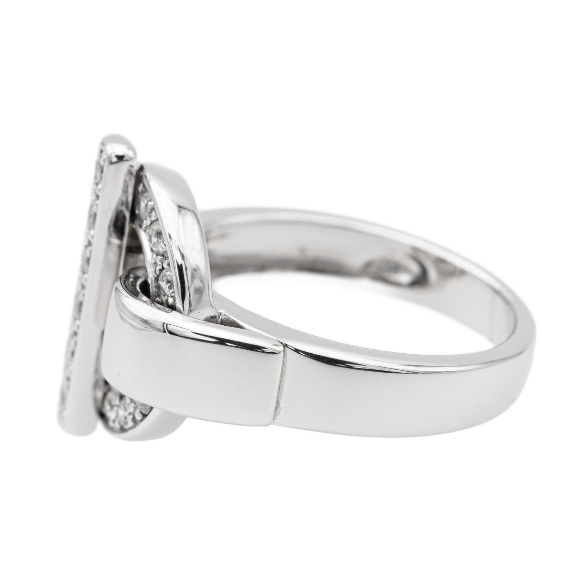 Guy Laroche Bague Or blanc Diamant - Castafiore