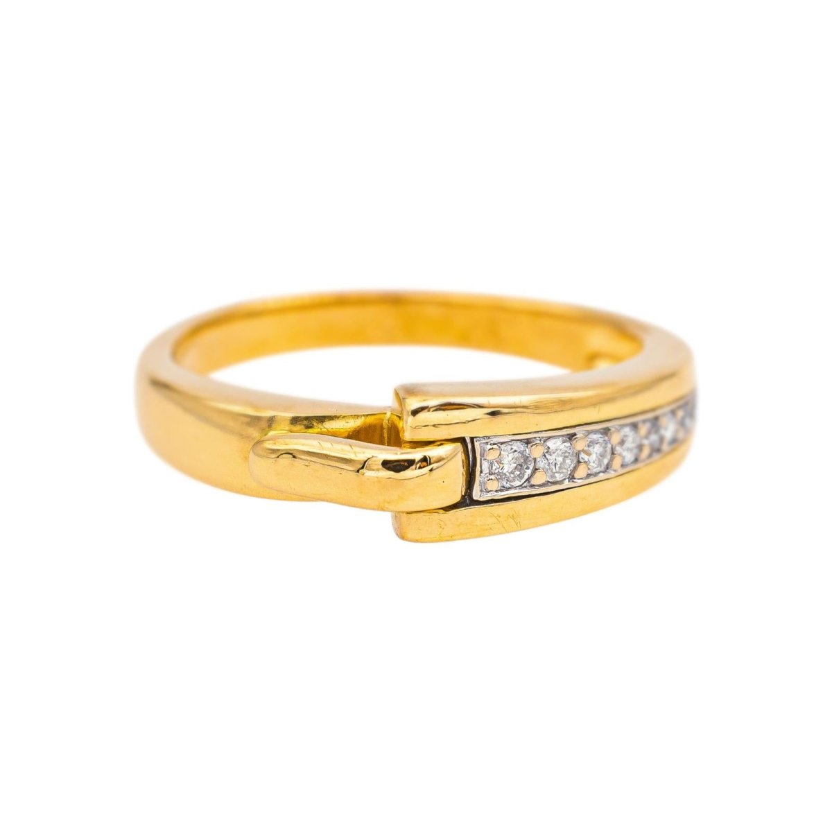 Guy Laroche Bague Or jaune Diamant - Castafiore