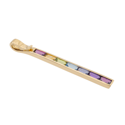 Guy Laroche Pendentif Or jaune Grenat - Castafiore