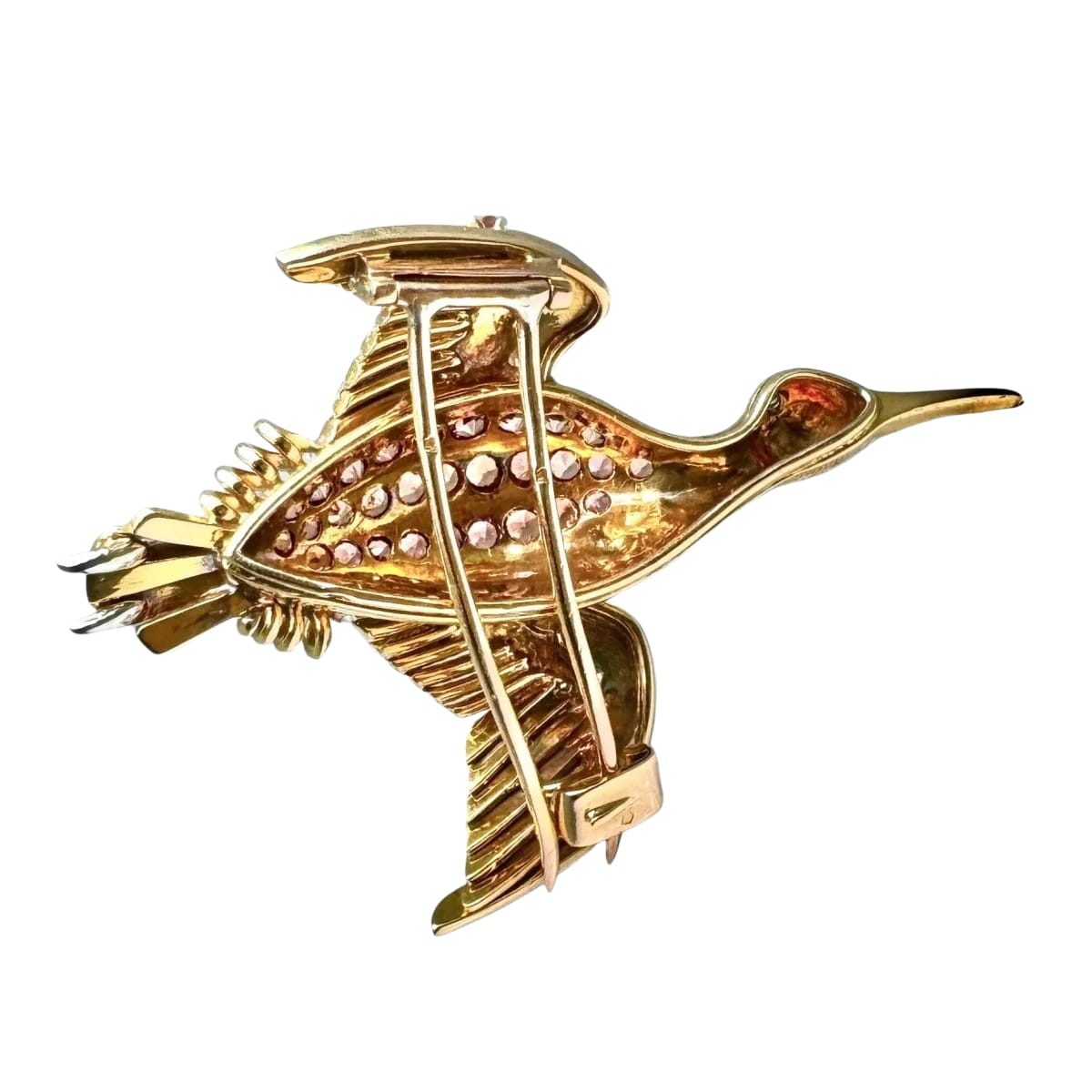 HERMÈS Broche oiseaux - Castafiore