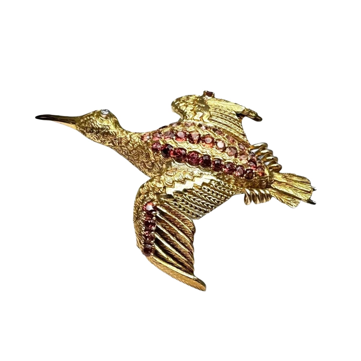 HERMÈS Broche oiseaux - Castafiore